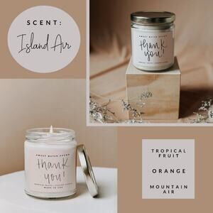 Thank You Sweet Water - 9oz Soy Candle